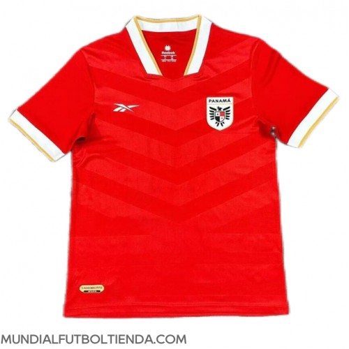 Camiseta Panamá Primera Equipación Replica Copa America 2024 mangas cortas